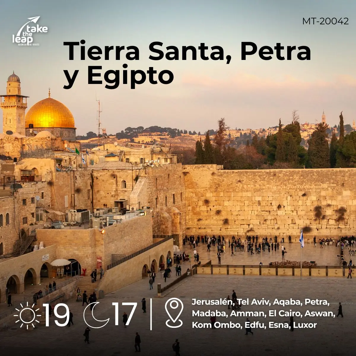 Tierra Santa, Petra y Egipto